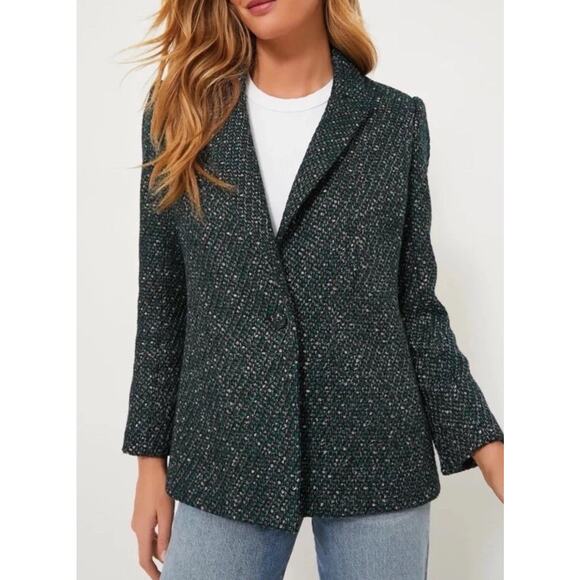 TUCKERNUCK Basalt Tweed Windsor Blazer $378 NWT Medium Sold Out - Picture 1 of 14